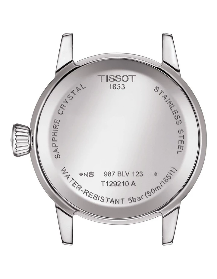 Tissot Classic Dream Lady Black Stainless Steel Quartz Watch T129.210.11.053.00 4 Tissot Classic Dream Lady Black Stainless Steel Quartz Watch T129.210.11.053.00 - Image 4