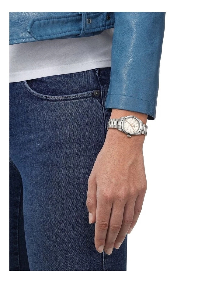 Tissot T-My Lady Pearl Stainless Steel Quartz Watch T132.010.11.111.00 2 Tissot T-My Lady Pearl Stainless Steel Quartz Watch T132.010.11.111.00 - Image 2