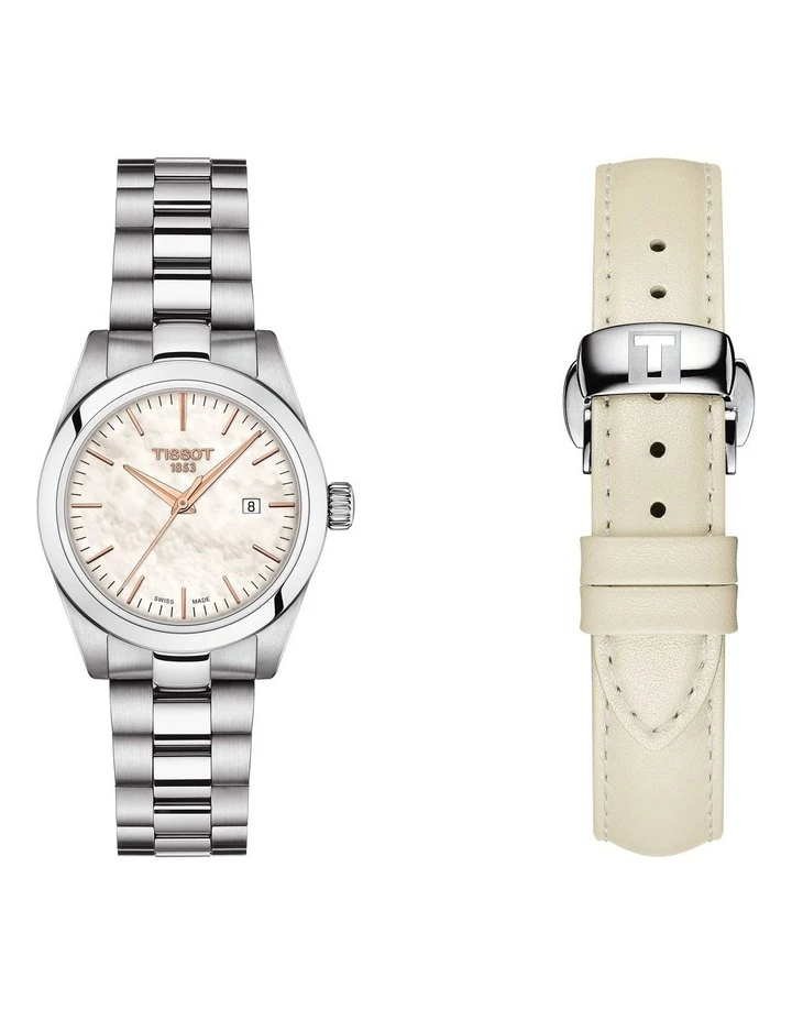 Tissot T-My Lady Pearl Stainless Steel Quartz Watch T132.010.11.111.00 3 Tissot T-My Lady Pearl Stainless Steel Quartz Watch T132.010.11.111.00 - Image 3