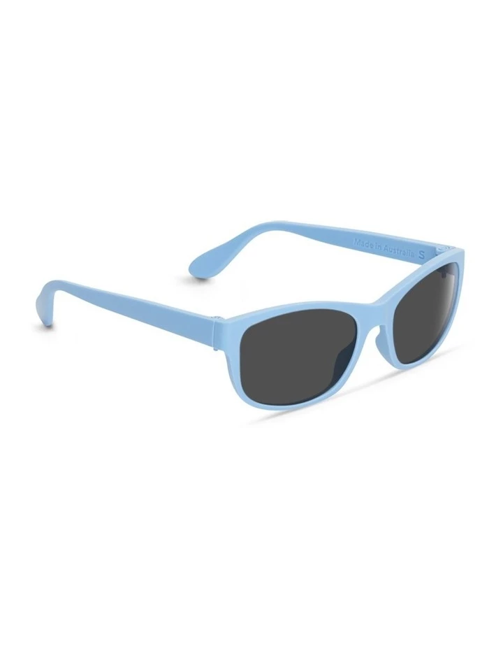Dresden Vision Sky Blue UV Protected with Grey Tint Rectangle Sunglasses 2 Dresden Vision Sky Blue UV Protected with Grey Tint Rectangle Sunglasses - Image 2