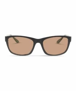 Dresden Vision Slate Grey UV Protected with Brown Tint Rectangle Sunglasses