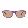 Dresden Vision Violet UV Protected with Brown Tint Rectangle Sunglasses