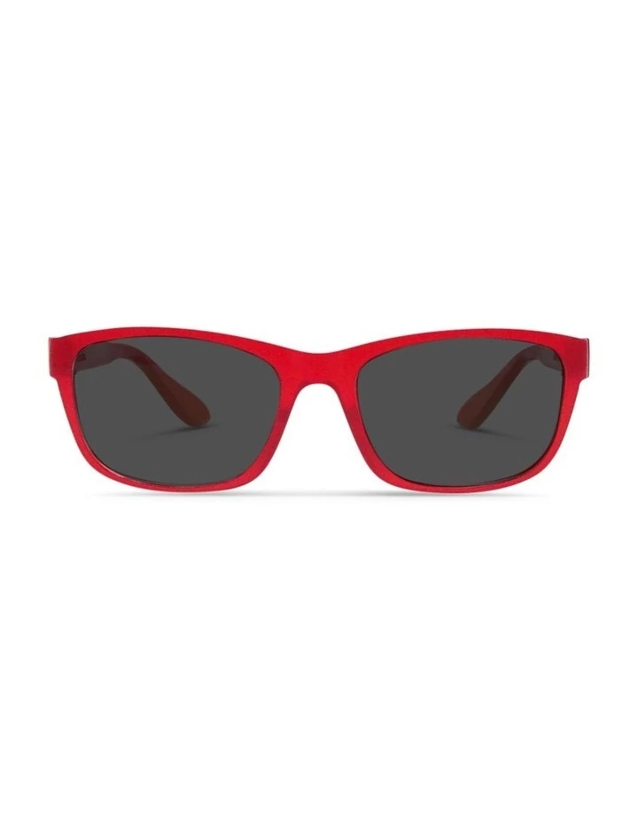 Dresden Vision Raspberry Cordial UV Protected Polarised with Grey Tint Rectangle Sunglasses 1 Dresden Vision Raspberry Cordial UV Protected Polarised with Grey Tint Rectangle Sunglasses