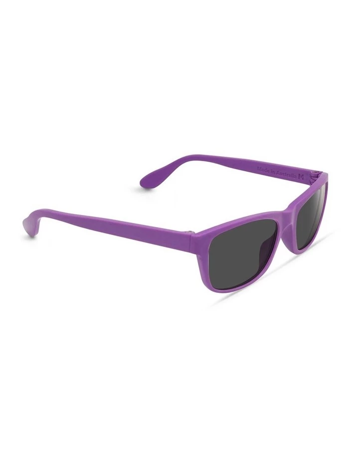 Dresden Vision Violet UV Protected Polarised with Grey Tint Rectangle Sunglasses 2 Dresden Vision Violet UV Protected Polarised with Grey Tint Rectangle Sunglasses - Image 2