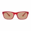 Dresden Vision Raspberry Cordial UV Protected Polarised with Brown Tint Rectangle Sunglasses