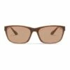 Dresden Vision Recycled Brown UV Protected Polarised with Brown Tint Rectangle Sunglasses