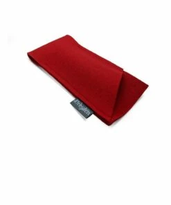 Dresden Vision Red Felt Glasses Case