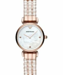 Emporio Armani Two Tone Analogue Watch