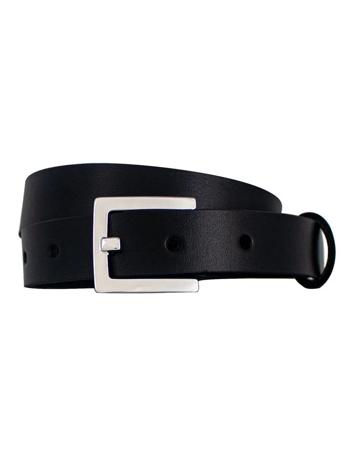 Andrew Williams Black Genuine Leather Belt Australian Made 1 Andrew Williams Black Genuine Leather Belt Australian Made