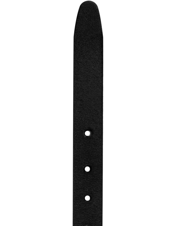 Andrew Williams Black Genuine Leather Belt Australian Made 2 Andrew Williams Black Genuine Leather Belt Australian Made - Image 2