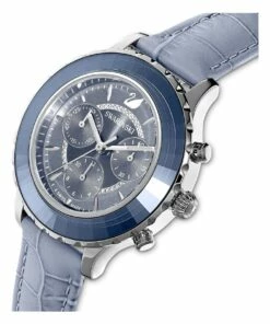 Swarovski Octea Lux Blue Leather Chronograph Watch -RAY-BAN Online Store 815621410 4 720x928