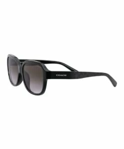 Coach Black Rectangle Sunglasses 0HC8298U 1532199001 -RAY-BAN Online Store 816390100 3 720x928
