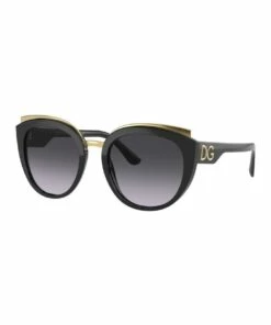 Dolce & Gabbana Black Cat Eye Sunglasses 0DG4383 1534322004