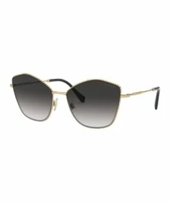 Miu Miu Gold/Grey Cat Eye Sunglasses 0MU 60VS 1531917001
