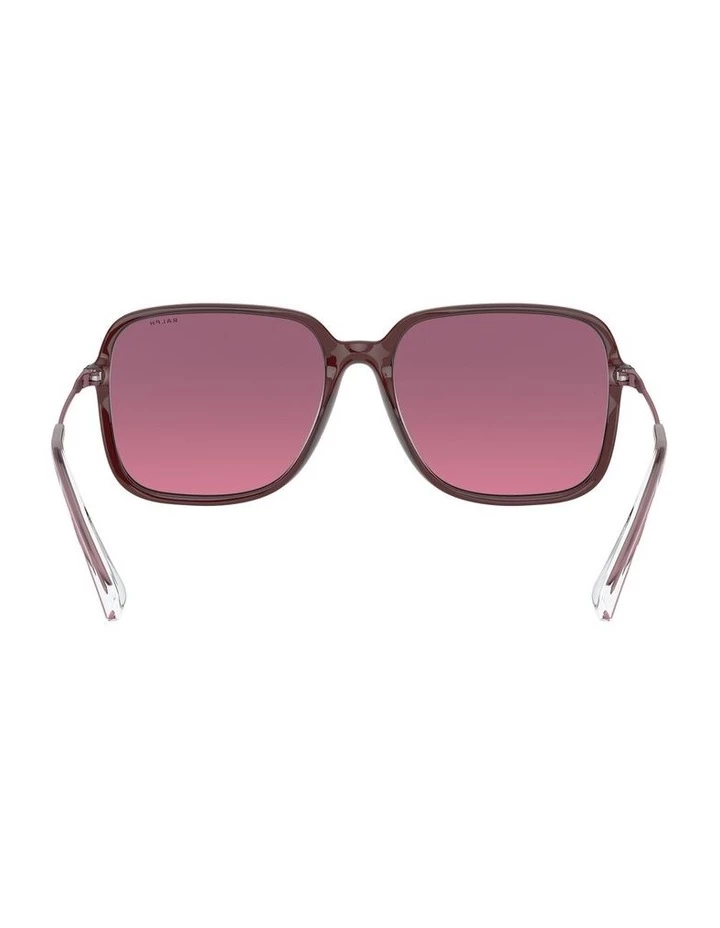 Ralph Lauren Opaline Burgundy/Pink Square Sunglasses 0RA5272 1533953002 7 Ralph Lauren Opaline Burgundy/Pink Square Sunglasses 0RA5272 1533953002 - Image 7