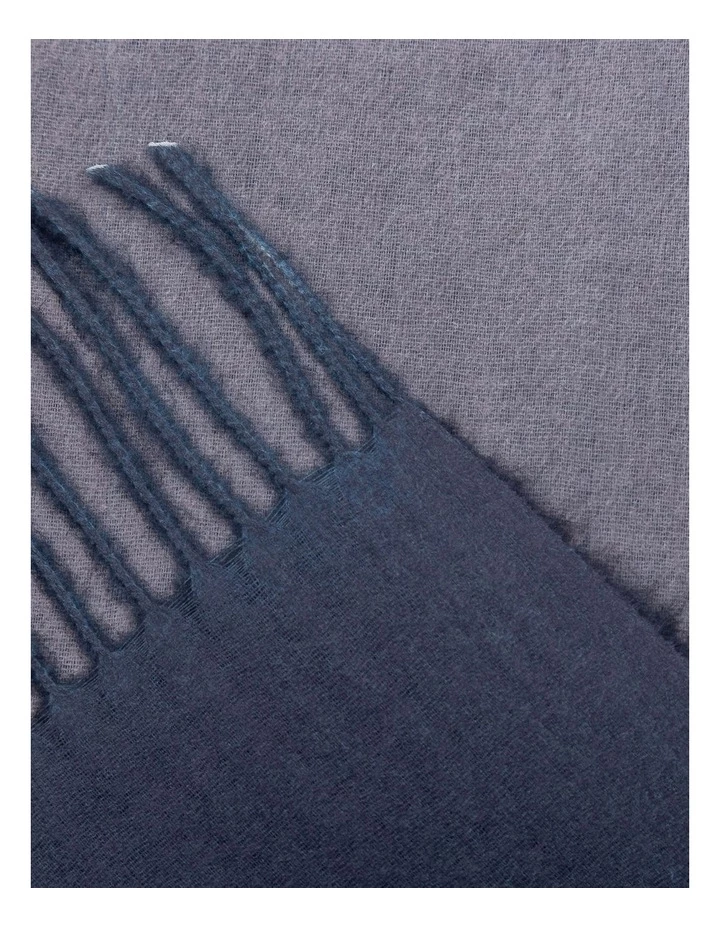 Gregory Ladner Ombre Taupe Wrap Scarf With Fringe 2 Gregory Ladner Ombre Taupe Wrap Scarf With Fringe - Image 2