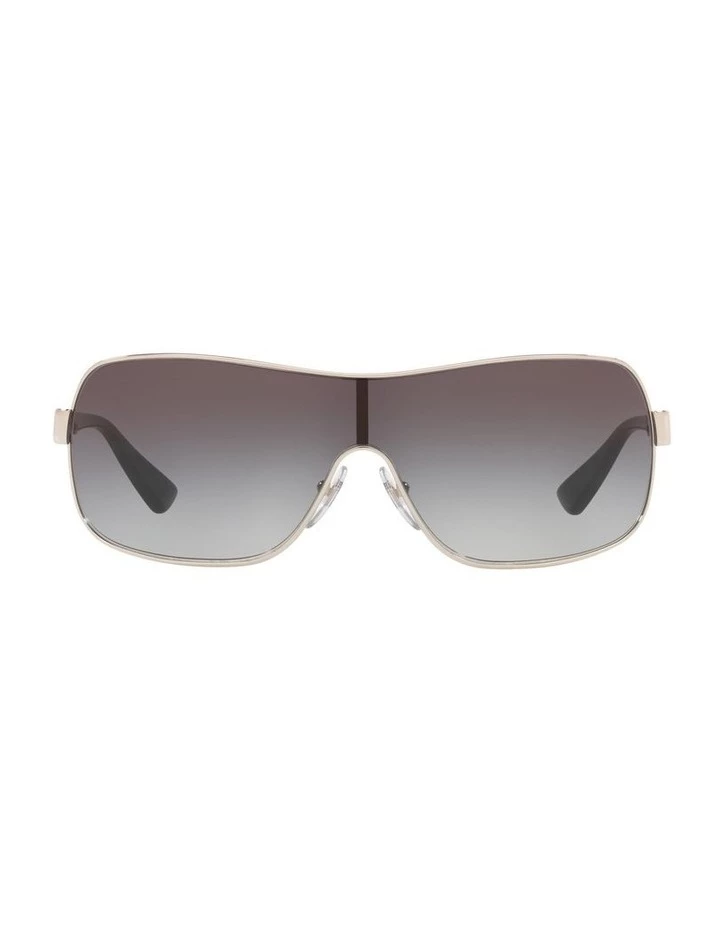 Sunglass Hut Collection Grey Shield Sunglasses 0HU1008 1532233003 2 Sunglass Hut Collection Grey Shield Sunglasses 0HU1008 1532233003 - Image 2