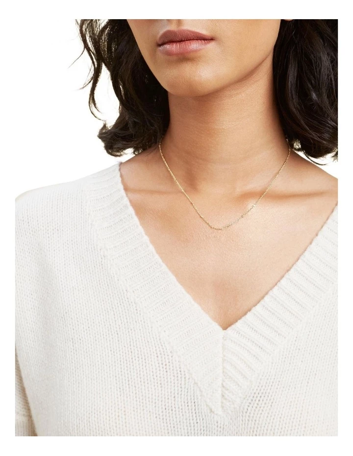 Seed Heritage Fine Initial Necklace 2 Seed Heritage Fine Initial Necklace - Image 2