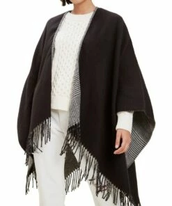 Seed Heritage Check Tassel Poncho -RAY-BAN Online Store 821592460 5 720x928