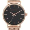 TONY+WILL Small Classic Rose Stainless Steel Quartz Watch TWM004E