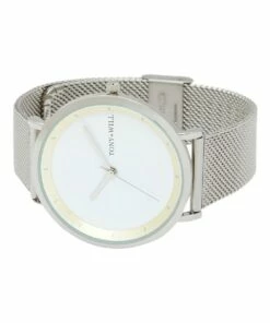 TONY+WILL Lunar Mesh White Silver Stainless Steel Quartz Watch TWM005E 8 TONY+WILL Lunar Mesh White Silver Stainless Steel Quartz Watch TWM005E -RAY-BAN Online Store 821923210 4 720x928