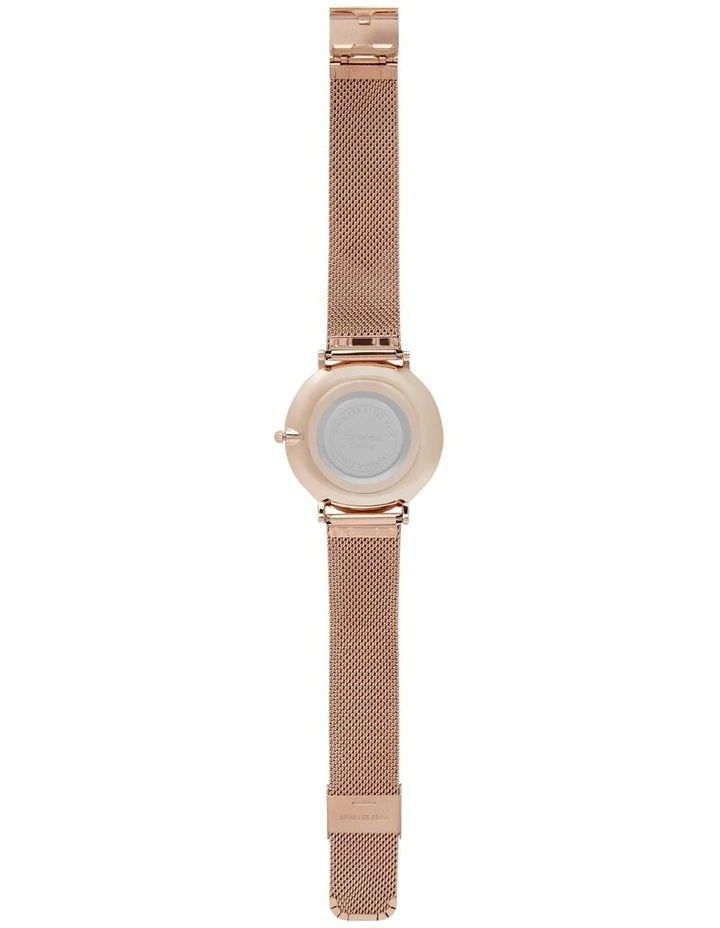 TONY+WILL Lunar Mesh Black Rose Stainless Steel Quartz Watch TWM005E 3 TONY+WILL Lunar Mesh Black Rose Stainless Steel Quartz Watch TWM005E - Image 3