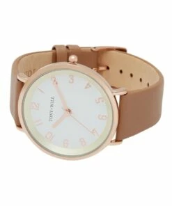 TONY+WILL Astral Beige Leather Quartz Watch TWT008E -RAY-BAN Online Store 821923750 4 720x928