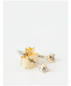 Basque Stone Gold Stud Earrings -RAY-BAN Online Store 822609460 3 720x928