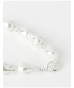 Basque Baroque Pearl Style Silver Necklace -RAY-BAN Online Store 822611710 5 720x928