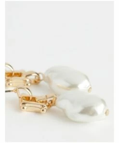 Basque Pearl Gold Drop Earrings -RAY-BAN Online Store 822611800 5 720x928