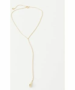 Basque Teardrop Gold Necklace