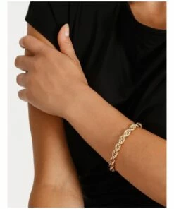 Piper Rolled Chain Gold Bracelet