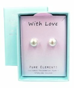 Pure Elements With Love Gift Pearl Stud Earrings -RAY-BAN Online Store 826621660 3 1 720x928