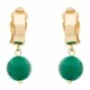 Barcs About Colour Green Stud Earrings