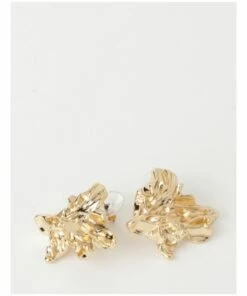 Trent Nathan Molten Silver Statement Stud