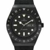 Timex Q Diver Black Stainless Steel Quartz Watch