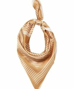 Seed Heritage Striped Square Scarf