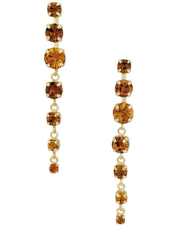 Peter Lang Hazel Yellow Drop Earrings 1 Peter Lang Hazel Yellow Drop Earrings