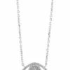 Sally Skoufis Protection Pendant Sterling Silver Necklace