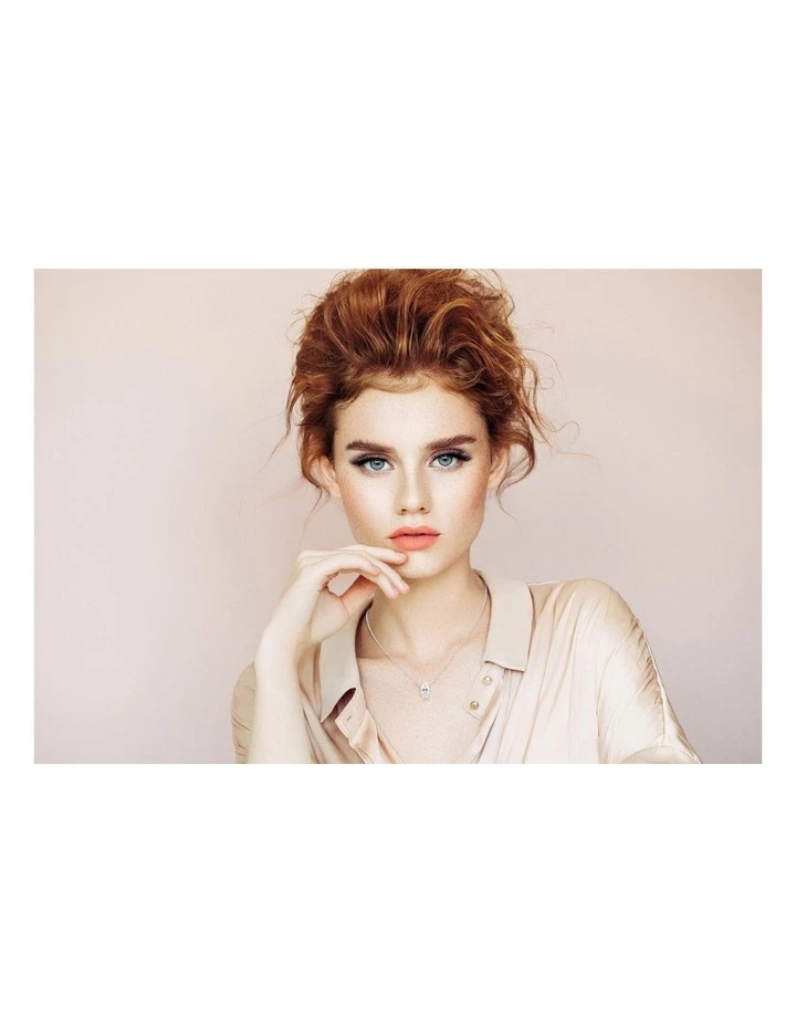 Sally Skoufis Natural Pendant Clear Necklace 2 Sally Skoufis Natural Pendant Clear Necklace - Image 2