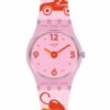 Swatch #Chillipassion Pink Quartz Watch