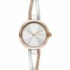 DKNY Crosswalk Rose Gold/Silver Stainless Steel Analog Watch NY2925