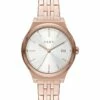 DKNY Parsons Rose Gold Stainless Steel Analog Watch NY2947