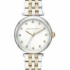 Michael Kors Diamond Darci Silver/Gold Analogue Watch MK4569