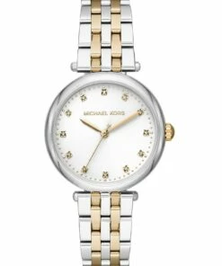 Michael Kors Diamond Darci Silver/Gold Analogue Watch MK4569