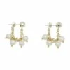 Oxford Kyrei Pale Gold Pearl Earrings