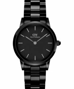 Daniel Wellington Iconic 28 B Black Ceramic Analog Watch