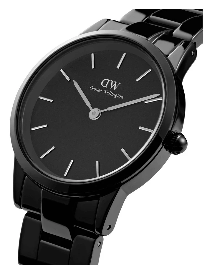 Daniel Wellington Iconic 28 B Black Ceramic Analog Watch 2 Daniel Wellington Iconic 28 B Black Ceramic Analog Watch - Image 2