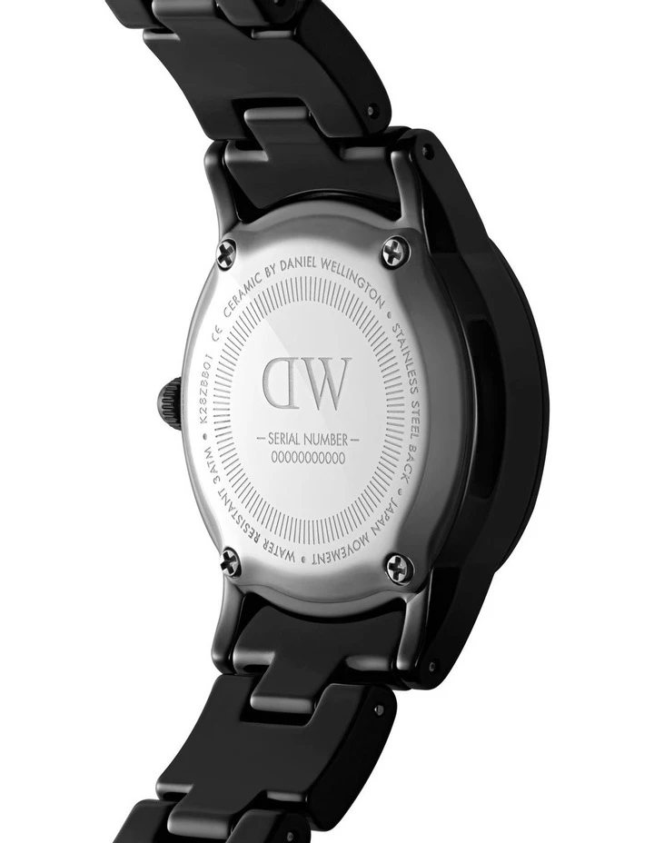 Daniel Wellington Iconic 28 B Black Ceramic Analog Watch 3 Daniel Wellington Iconic 28 B Black Ceramic Analog Watch - Image 3