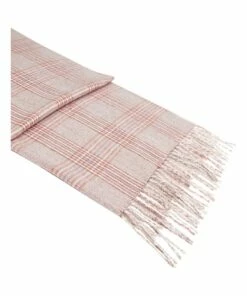 Belle & Bloom Aspen Plaid Pink Tassel Scarf -RAY-BAN Online Store 838986220 5 720x928